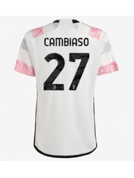 Billige Juventus Andrea Cambiaso #27 Bortedrakt 2023-24 Kortermet